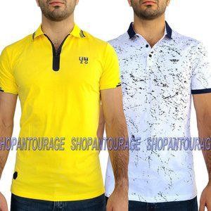 Etzo Short Sleeve Fashion Polo Shirt for Men